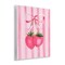 Stupell Industries Coquette Strawberries over Stripes Wall Plaque, design by Nina Jacobs